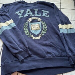 Yale Navy Blue Sweatshirt